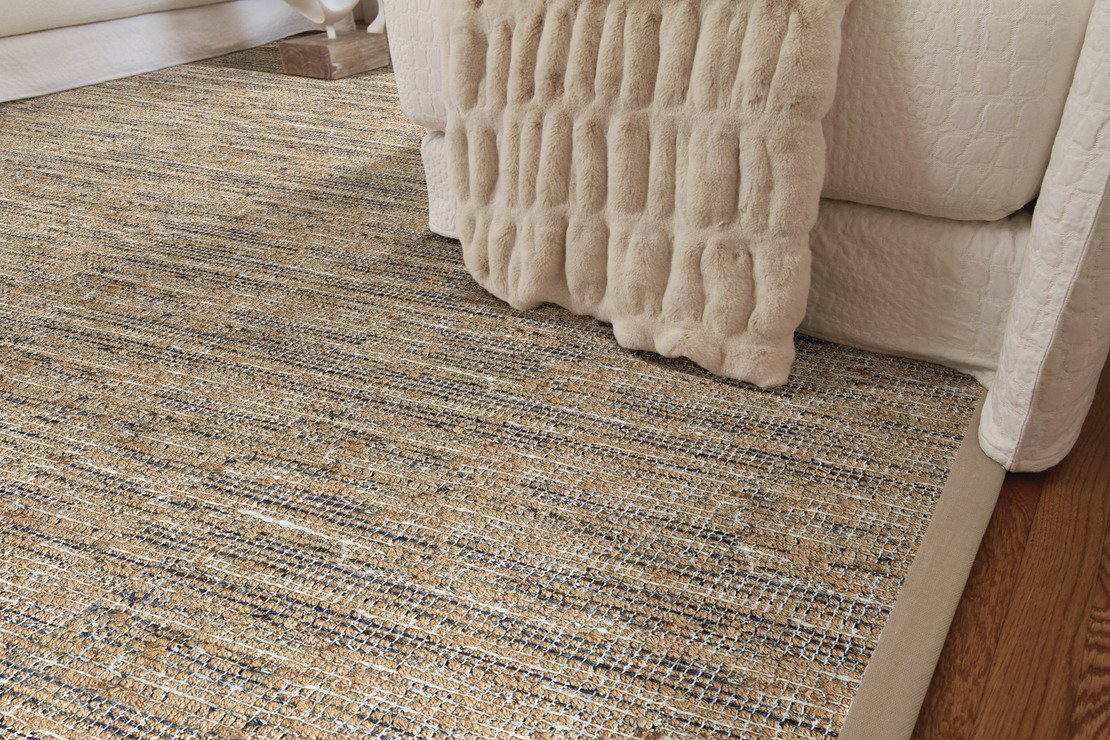 Mendoza jute-blend carpet by Stanton