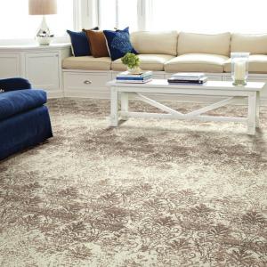 Room scene with Atelier Victory wool carpet in Praline