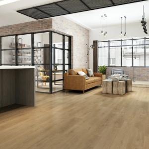 Room scene with The Hydrogen 5 flooring from Biyork
