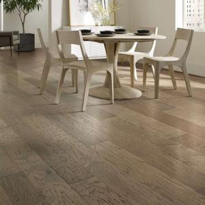 High Plains 6 3/8" water resistant engineered hardwood by Shaw, in Hide