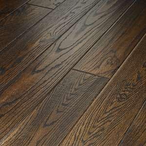 Championship hardwood flooring from Shaw, in Roan Brown
