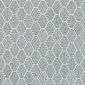 Geoscapes Diamond glass tile from Shaw, in Light Grey