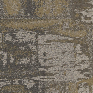 A Peeling carpet tile in Patina