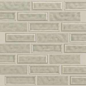 Geoscapes Linear glass tile from Shaw, in Taupe