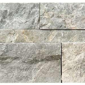 Firestone Split Face stone tile by Shaw, in Stark Carbon