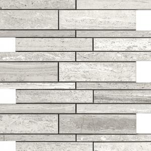 Olympia marble tile in Bianco Wood