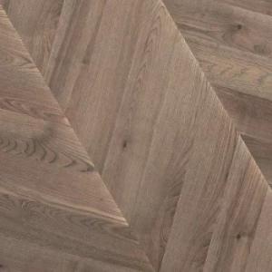 Chevron hardwood flooring in French Riviera (ash)
