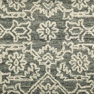 Grandeur Lace wool carpet in Ash