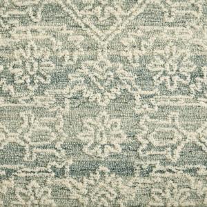 Grandeur Lace wool carpet in Ocean