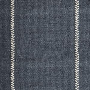 Stitchery Stripe wool carpet from Stanton, in Indigo