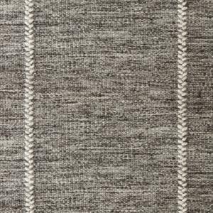 Stitchery Stripe wool carpet from Stanton, in Raven
