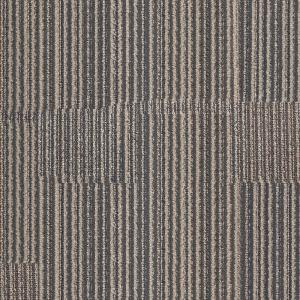 Kinematic carpet tiles in Rustic Grey
