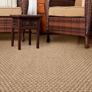 Room scene with Tortuga sisal carpet