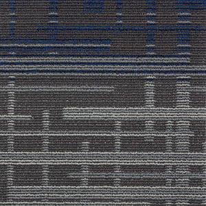 Carleton carpet tiles from Centura, in Bleu Marine