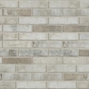 London Brick porcelain tile by Olympia in Fog