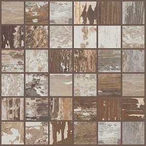 Timbered Mosaic porcelain tile from Shaw, in Beech