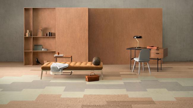 Sustainably produced, environmentally friendly Marmoleum flooring