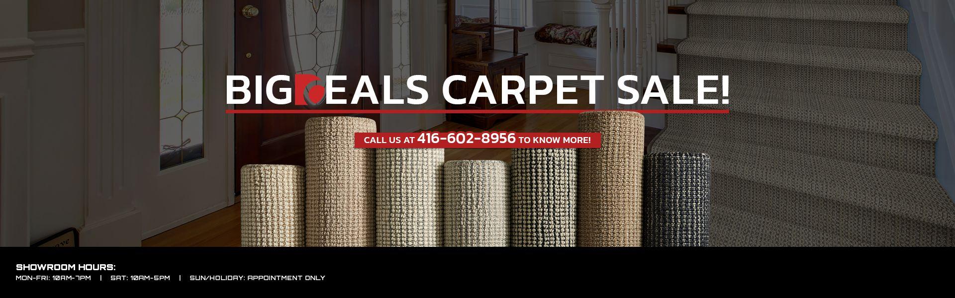  Carpet Sale!