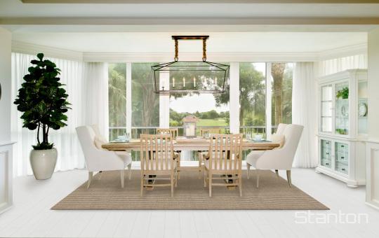 Room scene with Caracas sisal carpet