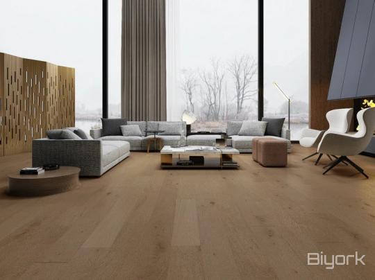 Room scene with The Nouveau flooring from Biyork