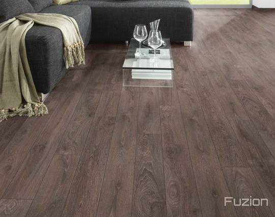 Room scene with Oceana waterproof laminate flooring by Fuzion