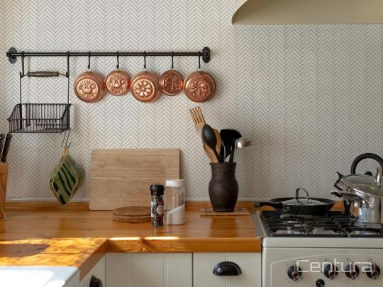 Paint Stick Herringbone